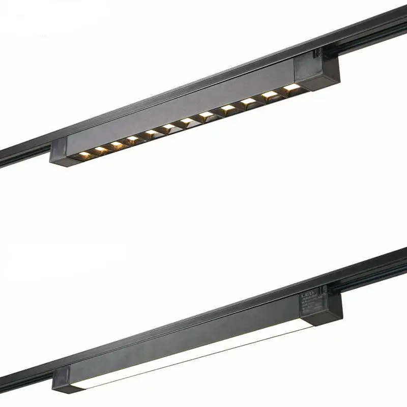 

Led Track Light AC110-240v Spot Lights 20W 30W 60W Aluminum Rail Spot For Kitchen Store