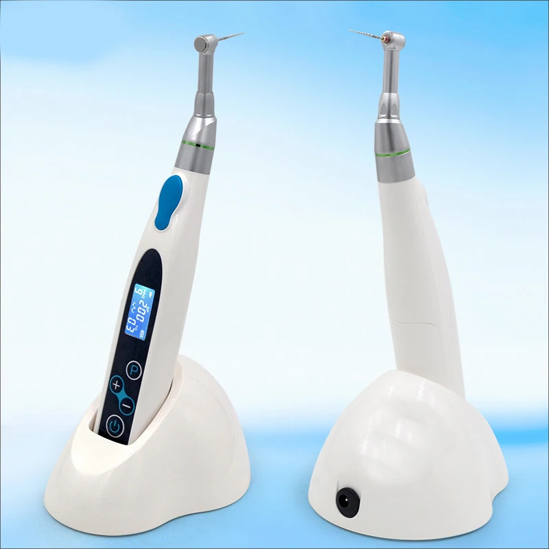 Dental cordless endodontizer automatically reverses 9 modes, applicable 10:1/ 16:1/ 20:1