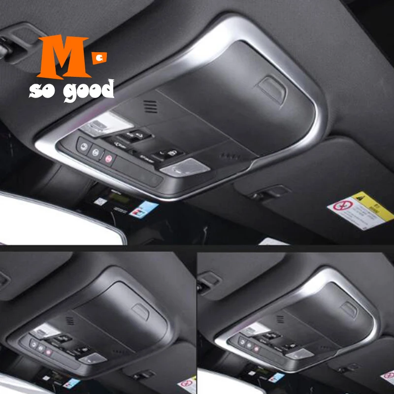 ABS Matte Car Interior Accessories Styling Panel Cover Trim 2016 17 18 19 2020 for Cadillac XT5 Car Front Reading Lampshade