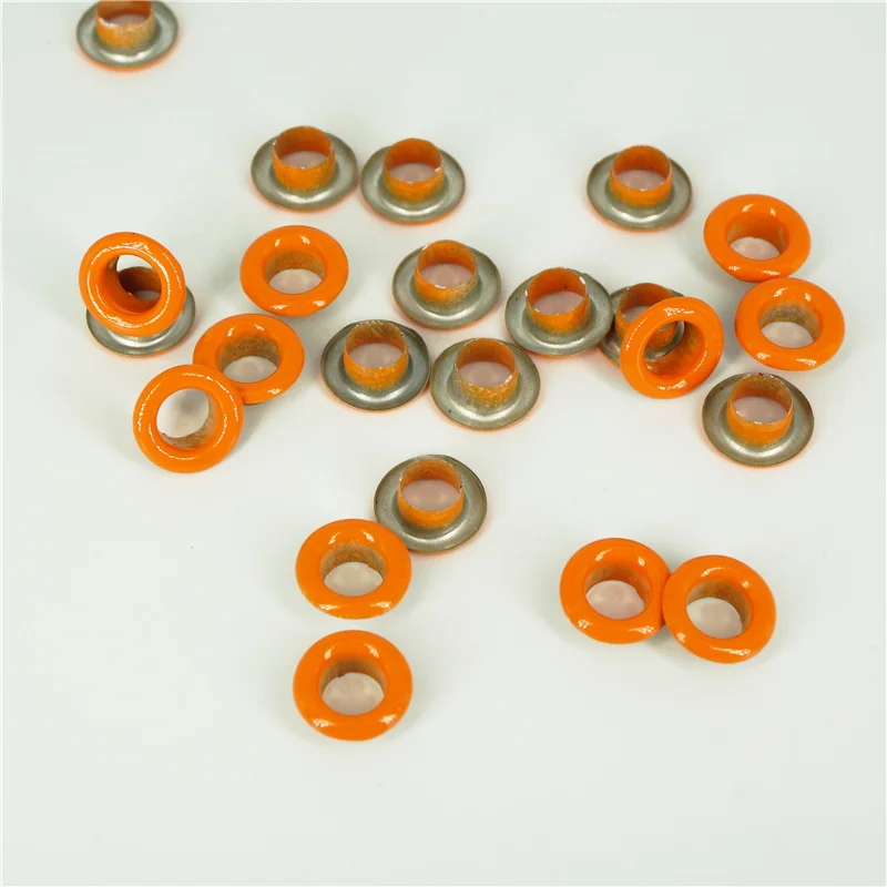 100pcs inner 5mm more than 12 Colors Eyelets for Leather craft DIY Scrapbooking Shoes Belt Cap Bag Tags Clothes Fashion