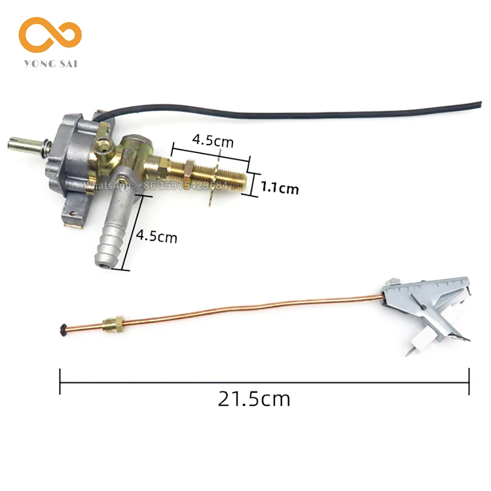 Gas Burner Ignition Accessories Fast Stove Fierce Stove Ignition Assembly Switch Medium or High Pressure Stove Master Valve