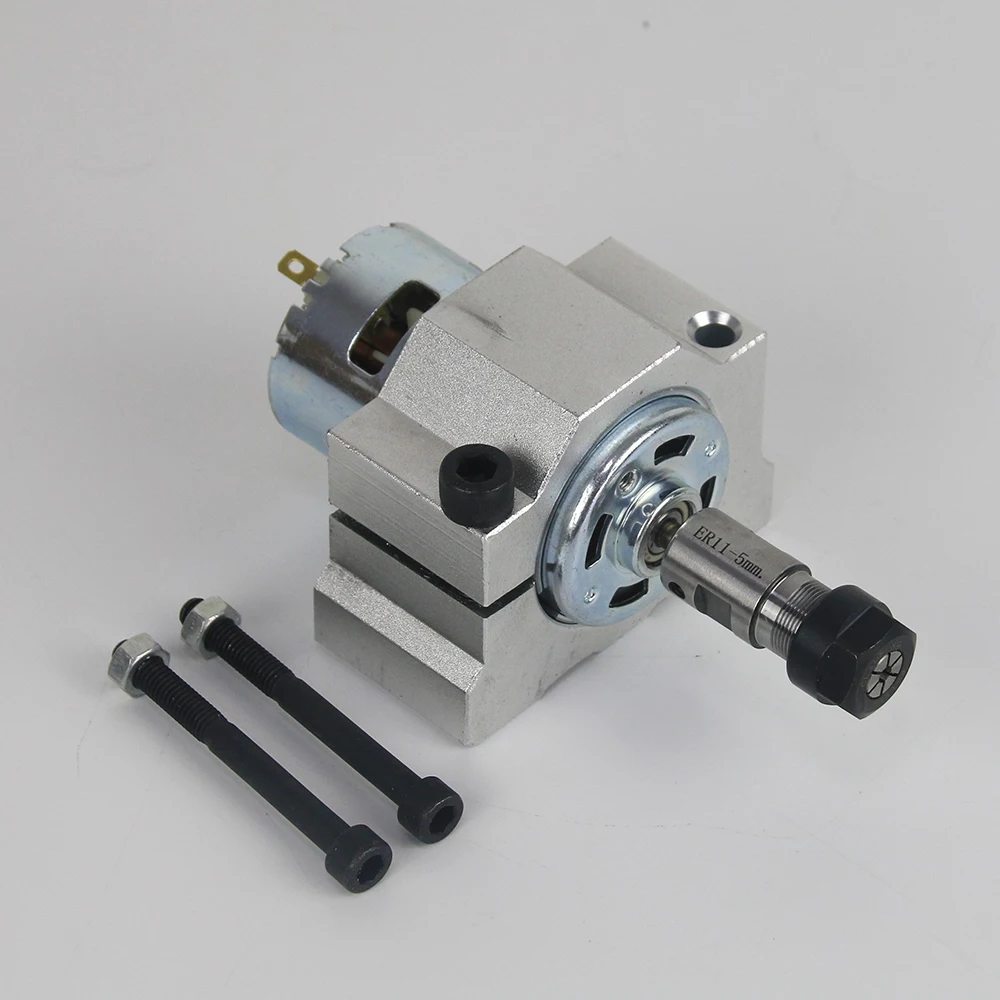 Grande Torque 795 Motor dc 12v36v 12000rpm Motor do Eixo Cnc Er11 Pinça Chuck 45 mm Clamp Motor de Engrenagem para Máquina de Gravura Torno