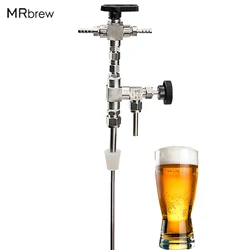 Counter Pressure Beer Bottle Filler,Homebrew Beer Gun,Stainless Steel Food Grade Bottling Wand For Beer & Wine,Beer Brewing Tool