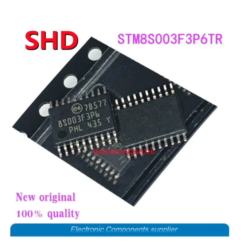 5pcs/lot stm8s003f3p6 stm8s003f3 stm8s003 Stm8S003F3P6Tr tssop-20 Integrated circuit ic