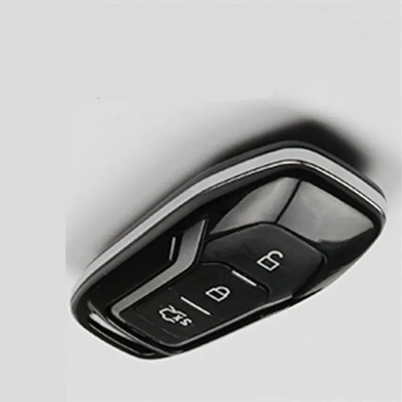 

1 черный защитный чехол для автомобильного ключа из АБС-пластика и цинкового сплава для Ford Mustang 2015