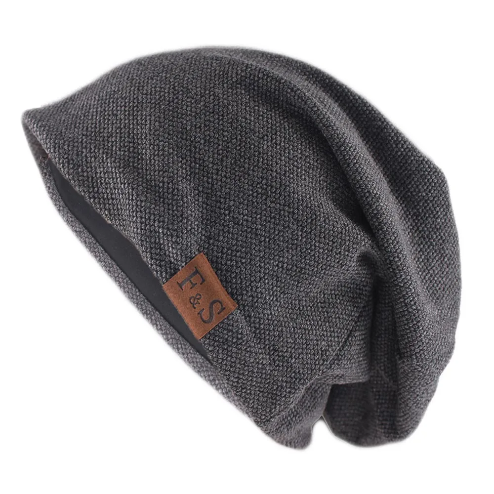 New Fashion Hat For Men And Women Autumn Knitted Solid Color Skullies Beanies Spring Casual Soft Turban Winter Gorras Unisex Hat