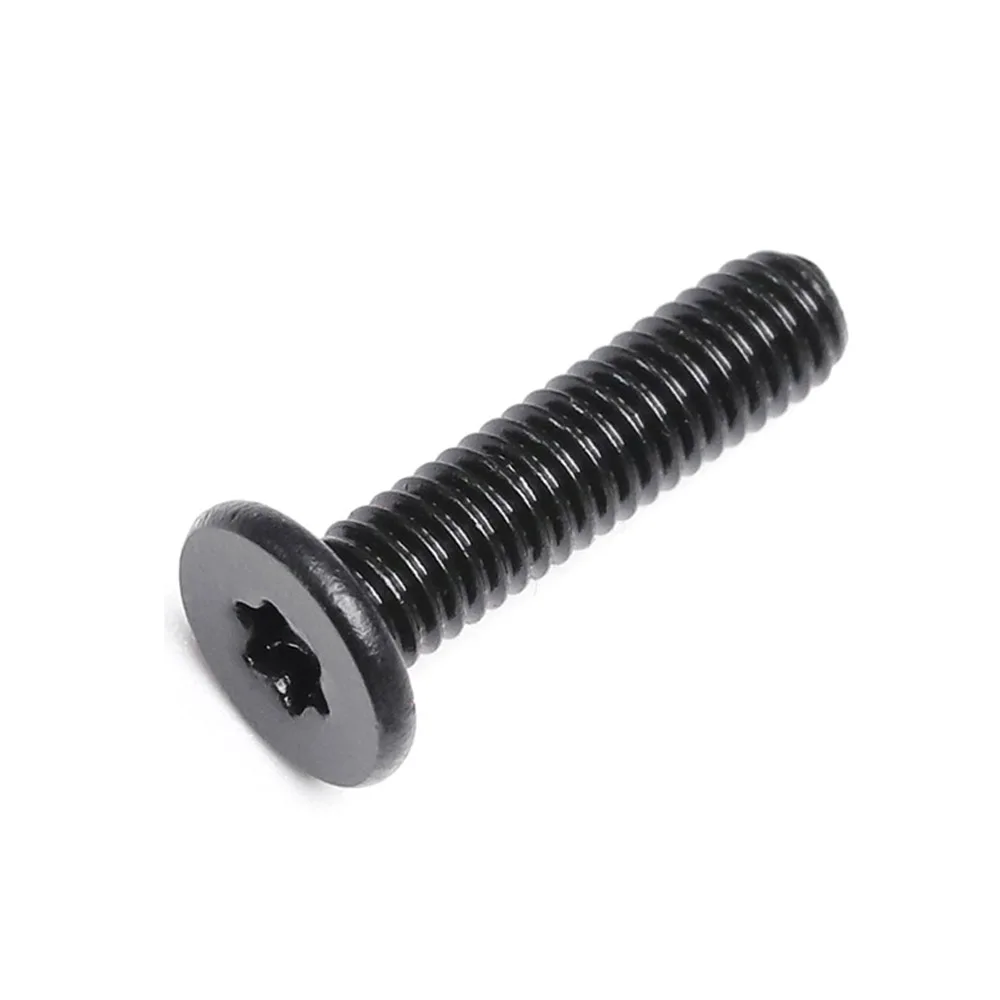 10/50x CM M2 M2.5 M3 M4 M5 M6 Black 304 Stainless Steel Six-lobe Ultra Thin Flat Wafer Torx Head Screw Computer Motherboard Bolt