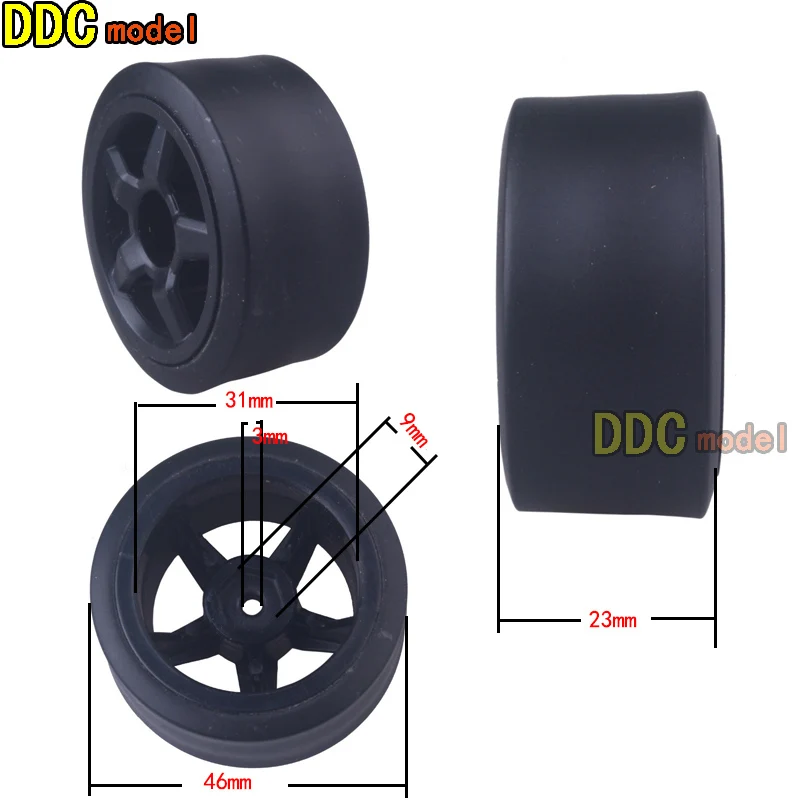 4Pcs Wheel for SG1603 SG1604 1/16 remote control RC Car Spare Upgrade Parts tires UD1601/1602/1603/1604/1605/1606/1607