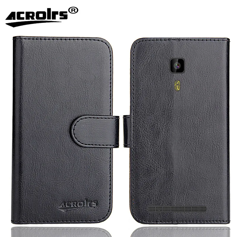 

NUU Mobile A1+ Case 4" 6 Colors Flip Fashion Soft Leather Crazy Horse Exclusive Phone Cover Cases Wallet