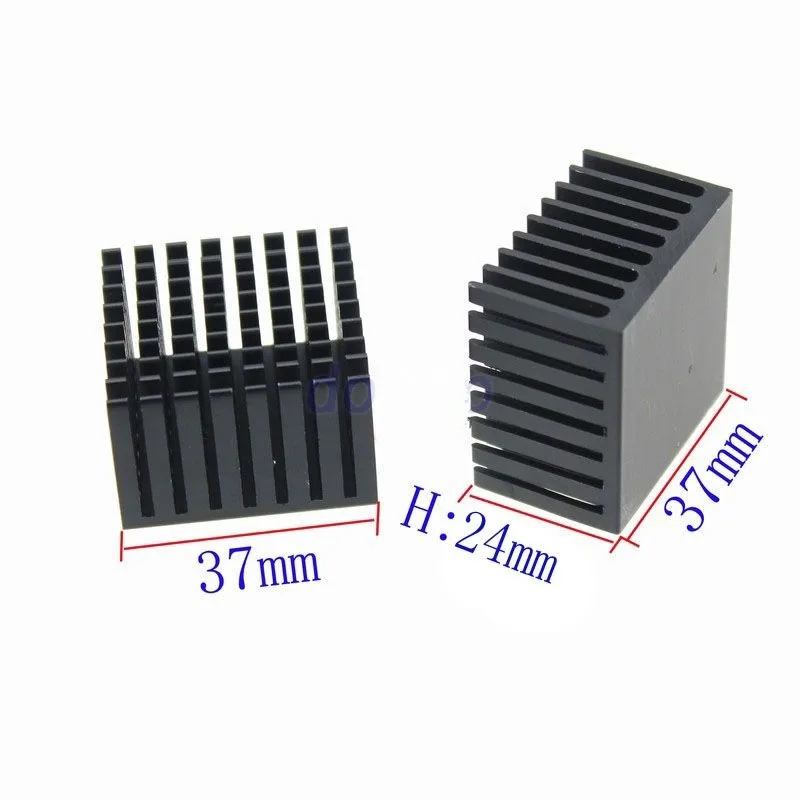 3M8810 37*37*24mm Aluminum Heat Sink for Electronic Heat Dissipation Cooling