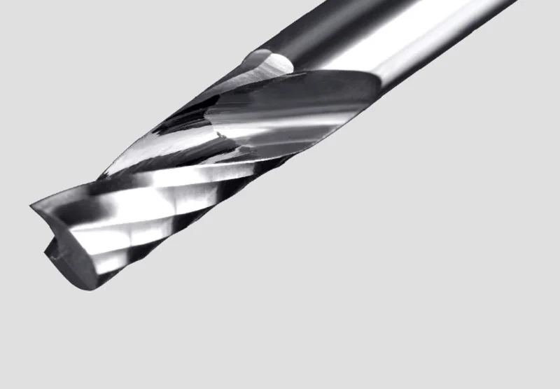 Cortador de fresado de un solo Borde de 3.175mm, herramienta de grabado de ordenador de un solo Borde de PVC Acrílico