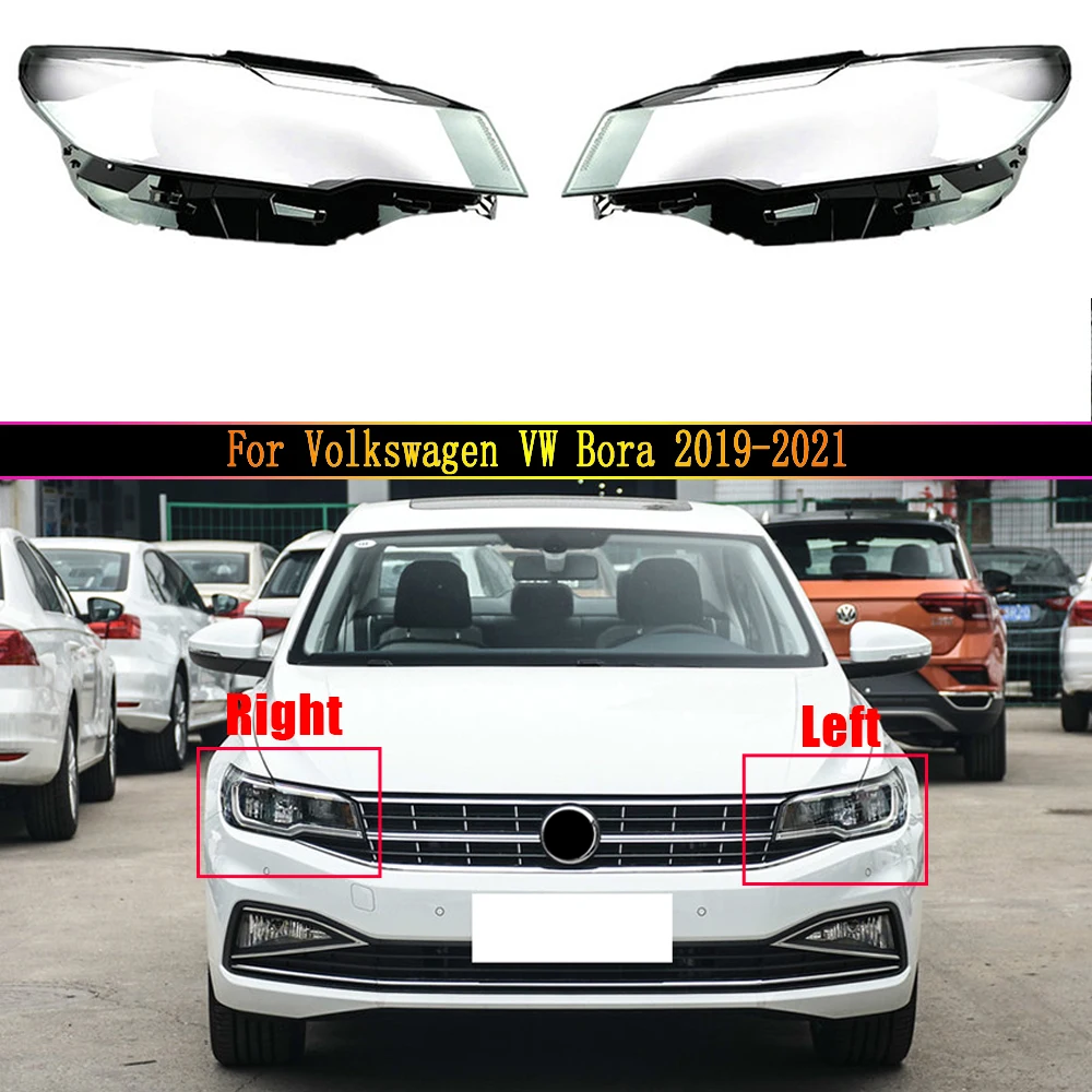 

Car Headlamp Lens For Volkswagen VW Bora 2019 2020 2021 Car Replacement Auto Shell Cover