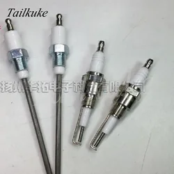 1 Piece 1/4 Screw Flame Detector M14 * 1.25 Boiler Burner Natural Gas Bipolar Ignition Probe Ignition Rod