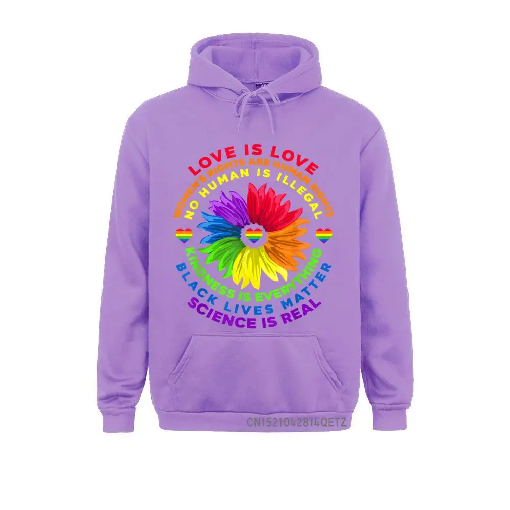 Flower Rainbow Human Black Lives Rights Science LGBT Pride Chic Hoodies Cheap Europe Long Sleeve Men Sweatshirts Clothes