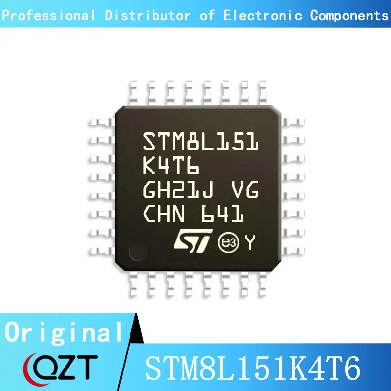 

10pcs/lot STM8L151 STM8L151K4 STM8L151K4T6 LQFP-32 Microcontroller chip New spot