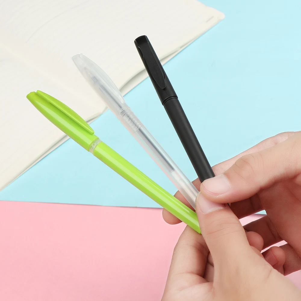 1Set Automatic Fade Pen Kit Magic Disappearing Refill Invisible Ink Gel Pens Groove Copybook Calligraphy Board Practice Tools