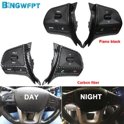 (3 Color) For KIA RIO 2011-2014 Multifunctional Steering Wheel Control Button Audio Phone Volume Switch