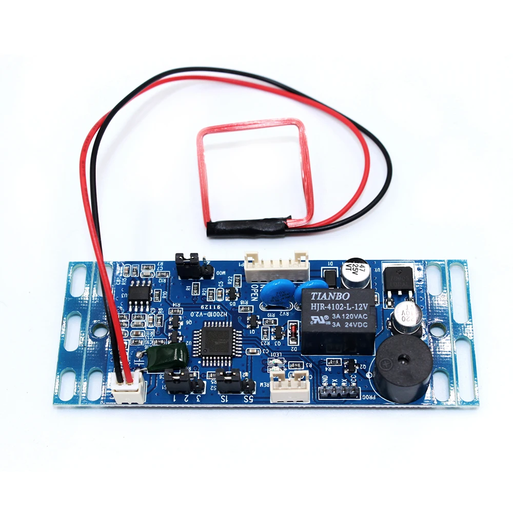 Carte de système de contrôle d'accès de proximité RFID, technologie d'interphone de construction intégrée, 125kHz, 13.56MHz, 2500 utilisateurs