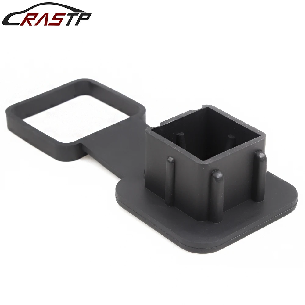 RASTP-Free Shipping For Car Plug Cover Tow Hook Dust Plug Square Mouth Protective Cover 2 inch Traction Cover RS-TH011