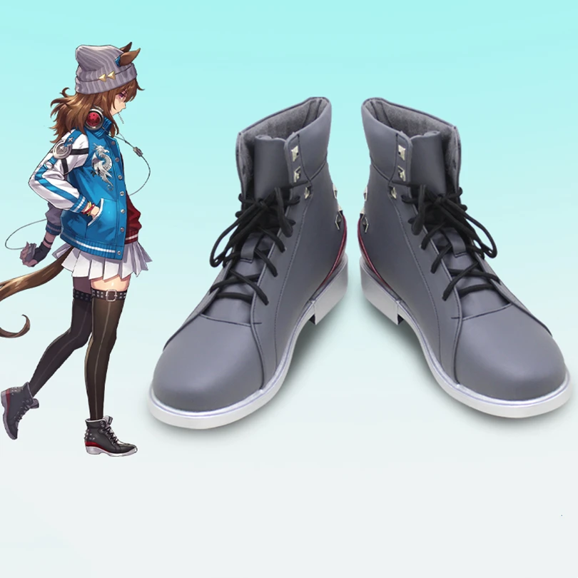 Uma Musume Pretty Derby Kawakami Princess Mayano Top Gun Twin Turbo Air Groove Nakayama Festa Halloween Cosplay Buty