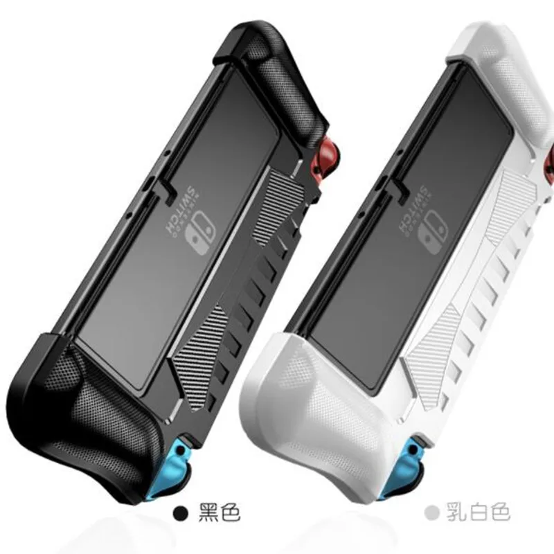 แบบเสียบได้สำหรับ Nintendo สวิทช์ OLED รุ่น2021อัพเกรดป้องกันกรณี,ergonomic Comfort TPU เชลล์ NS OLED