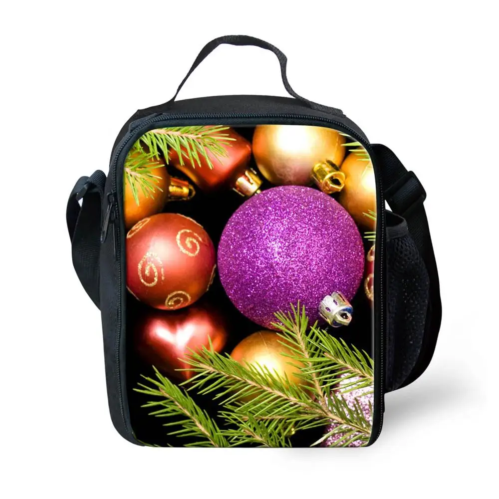 Kindergarten Bag Nursery School Bags for Girl Meal package Christmas Printing  Casual School Book Bags Children Lunch Bag