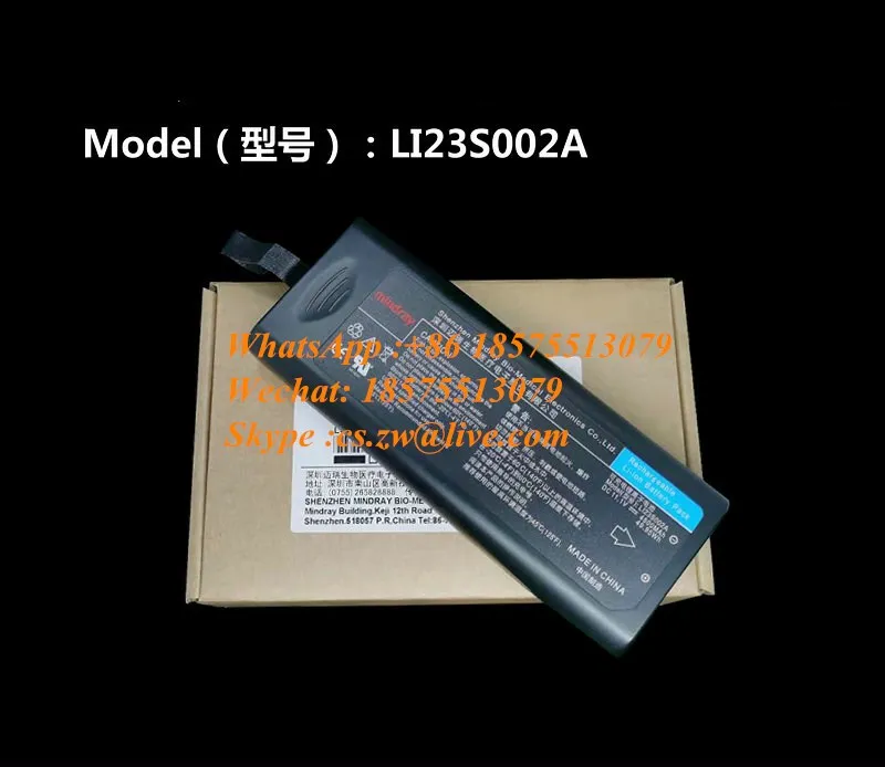 

Original Mindray IPM5 IPM8 IPM10 IPM12 R12 Monitor Rechargeable Lithium Battery LI13I001A