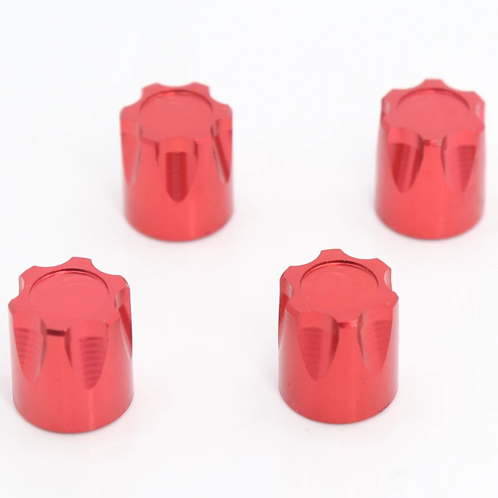 4PCS M4 Locknut Anti-loose Nuts Self-locking Nuts Non-slip Nuts Dust-proof Nuts Diameter 11MM For 1/10 RC TRX4 KM4 SXC10