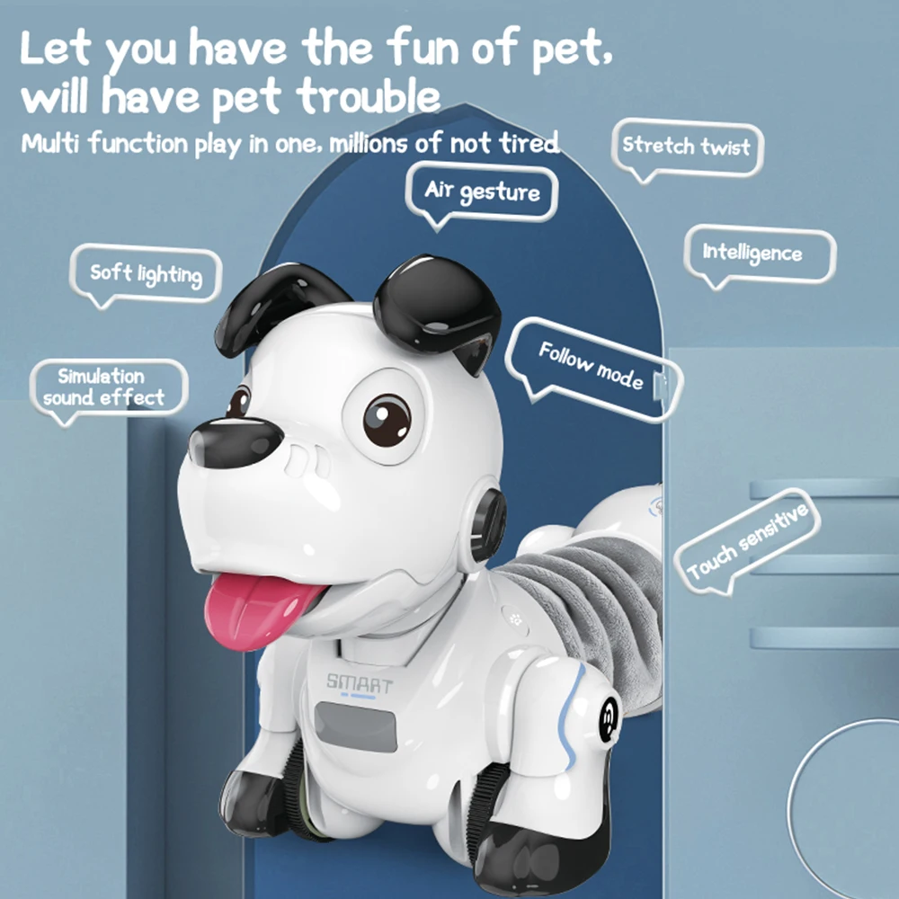 Kinder Roboter Hund Welpen Spielzeug Fernbedienung Smart Tiere Programmierbare Kinder Spielzeug Intelligente Reden Elektronische Haustiere für Kinder