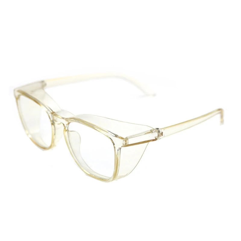 Vented Safety Goggles Clear Eye Protection Anti Fog Glasses Protective Anti Dust Eyewear Lab Workplace Outdoor Riding