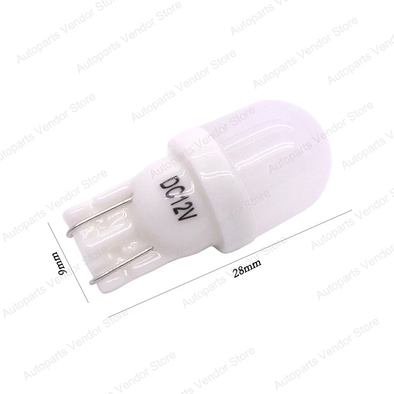 20Pcs White T10 5630 2SMD Ceramic LED Bulbs Replacement Clearance Lamps Reading License Plate Lights 12V