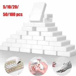 100*60*20mm Car Kitchen Shoes Cleaner Melamine Sponge Nano Dishwashing Magic Sponge Eraser for Bathroom Kitchen Office Cleaning