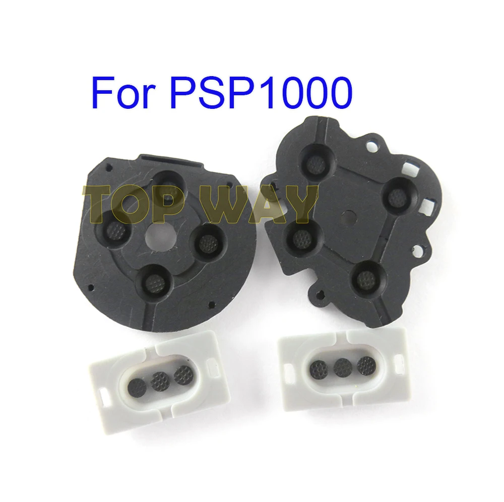 100sets Silicone Rubber Conductive Contact Button D-Pad Pads Repair For PSP1000 PSP 1000 Controller