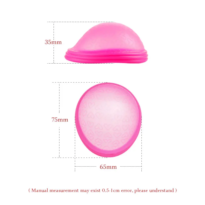 3pcs Reusable Vagina Period Menstrual Disc Silicone Menstrual Disk Extra-Thin Menstrual Cup Woman Care Menstrual Copa Collector