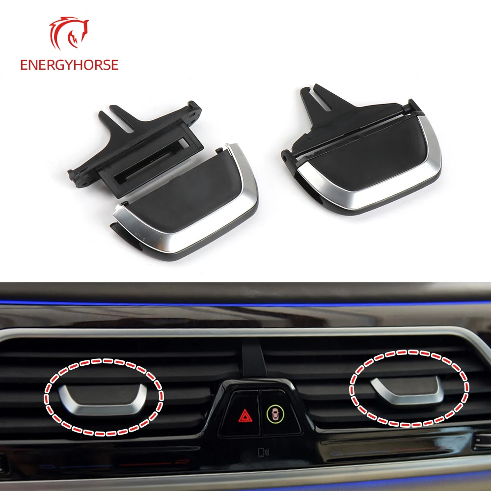 Front Rear AC Air Vent Grille Slider Tab Clip Repair Kit Replacement For BMW 7 Series G11 G12 730Li 740Li 750Li M760Li 2016-2020