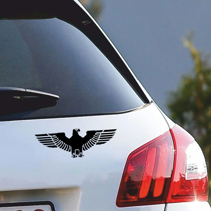 Funny German Eagle Car Sticker Automobiles Motorcycles Exterior Accessories Vinyl Decals for Bmw Audi Ford Lada Vw KIA