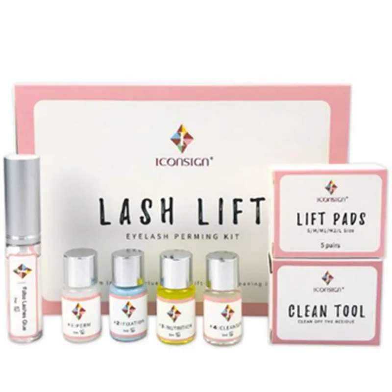 Lash lift Kit Makeup bemine Eyelash Perming Kit Lashes Perm Set  Cleanser Perming Fixing Moisturizing agent False Lashes Glue