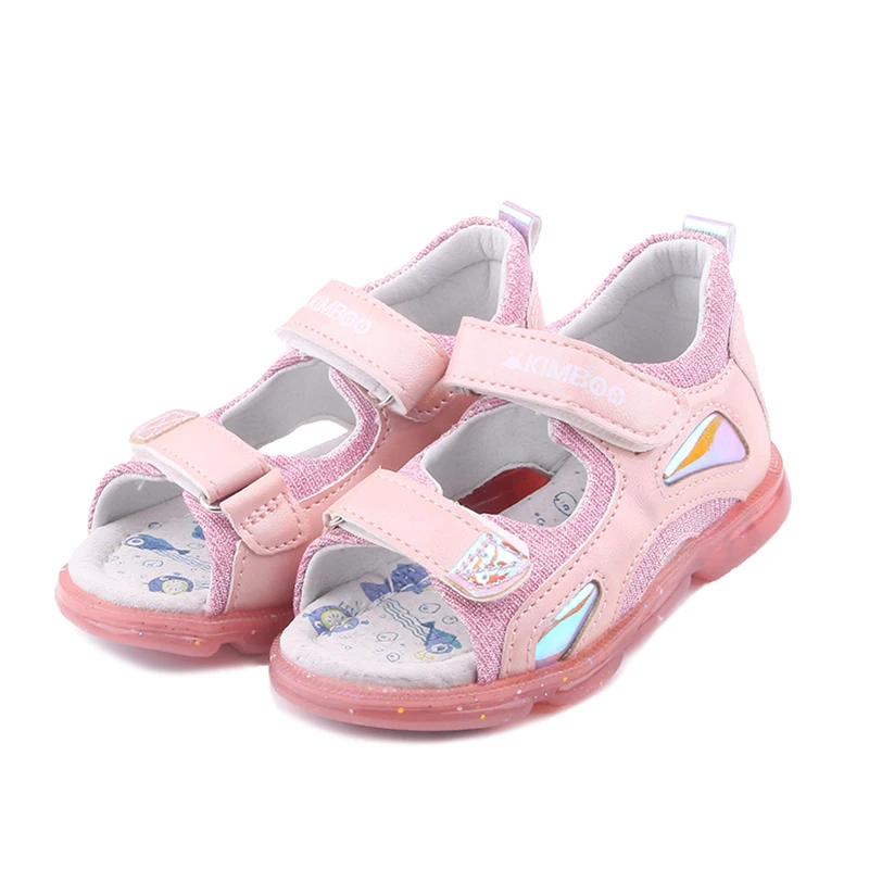 Summer Children Sandals Baby Girls Toddler Soft Non-slip Princess Shoes Kids Candy Jelly Beach Shoes Boys Casual Roman Slippers