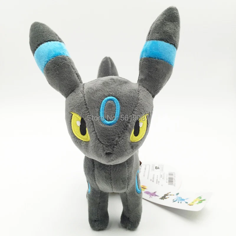 16-23CM Shiny Umbreon Cartoon Animal Stuffed Peluche For Kids