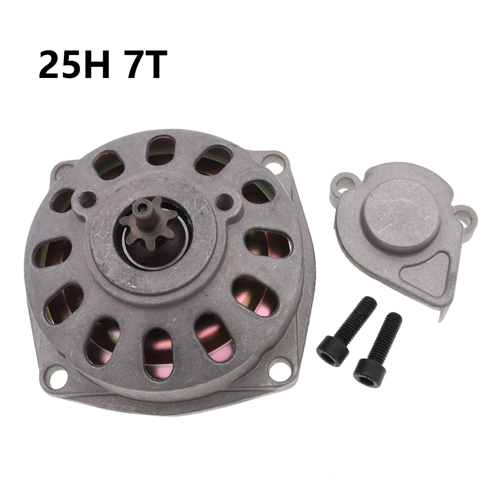 Clutch Housing Drum Gear Box T8F 25H 6T 7 Tooth Sprocket For 47cc 49cc Pocket Bikes Mini Quad ATV Minimoto Scooter Buggy Go kart