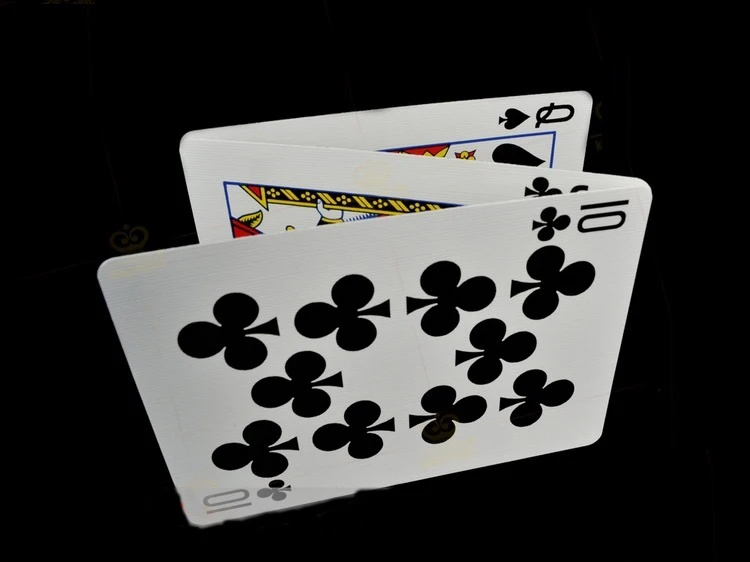 8 Pcs Magic Cards Special Gaff Cards Magic Tricks Red/Blue, Double Face/Back/Blank, Face/Blank For Magician Props