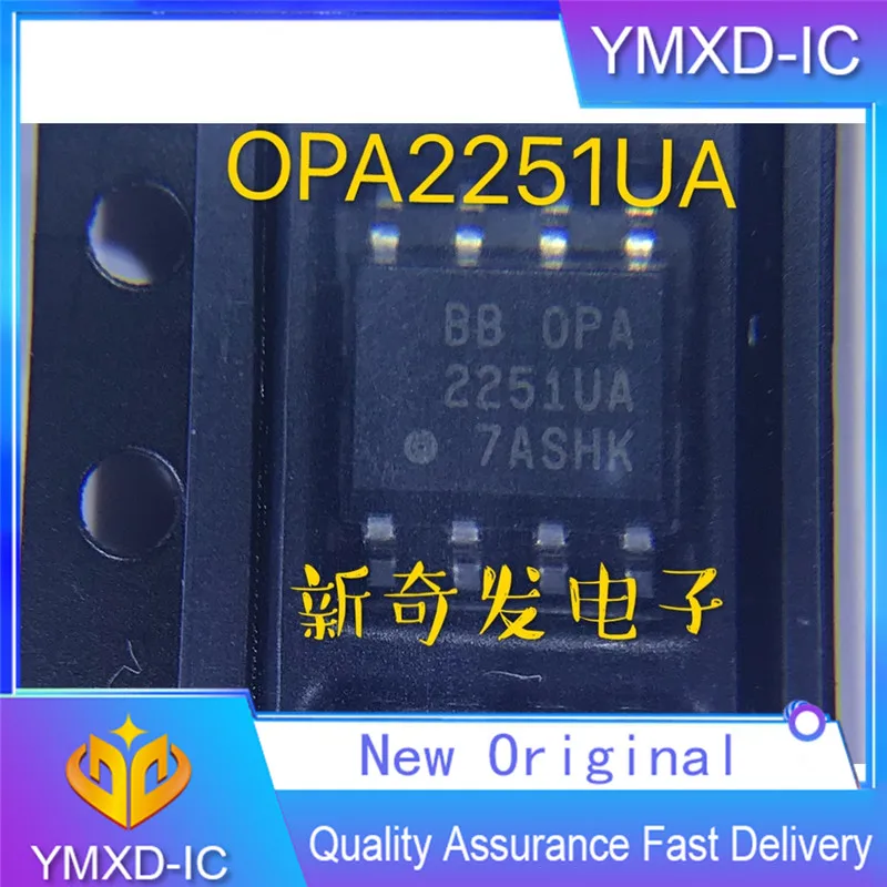 

10Pcs/Lot New Original Opa2251ua Opa2251u Low Power Operational Amplifier Opa2251 Patch Sop8