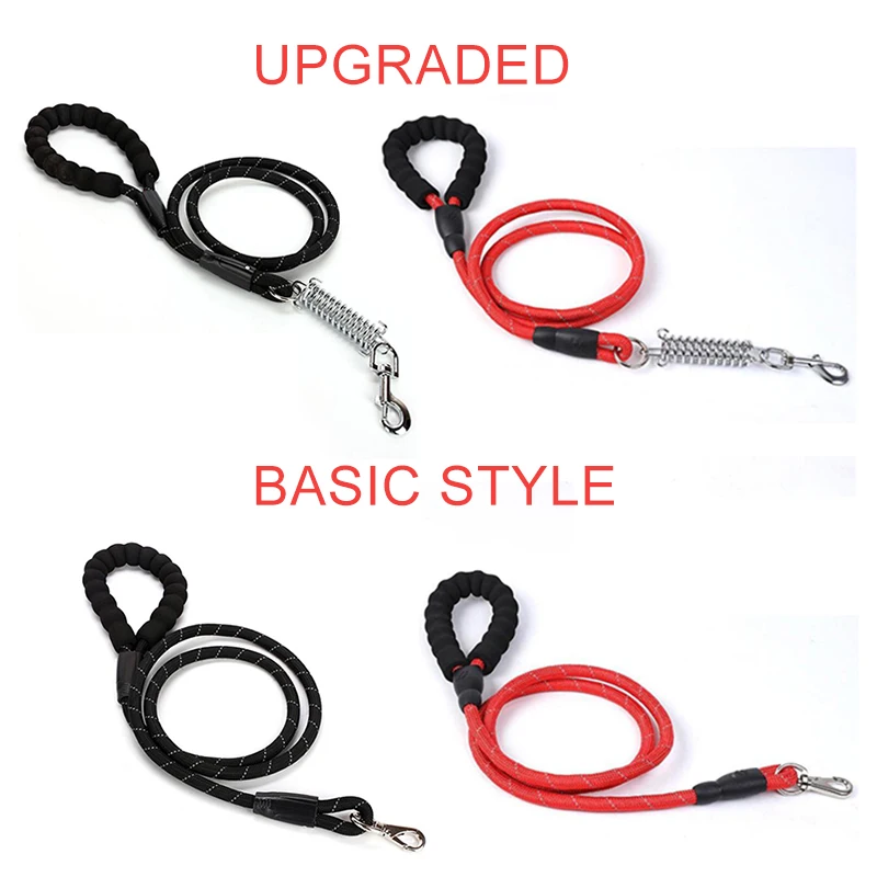 

Big Dog Leash Pet Chain EVA Reflective Leashes Dog Leash Linker dog accessories For Medium Large Dog Wear-resistant Pet Products