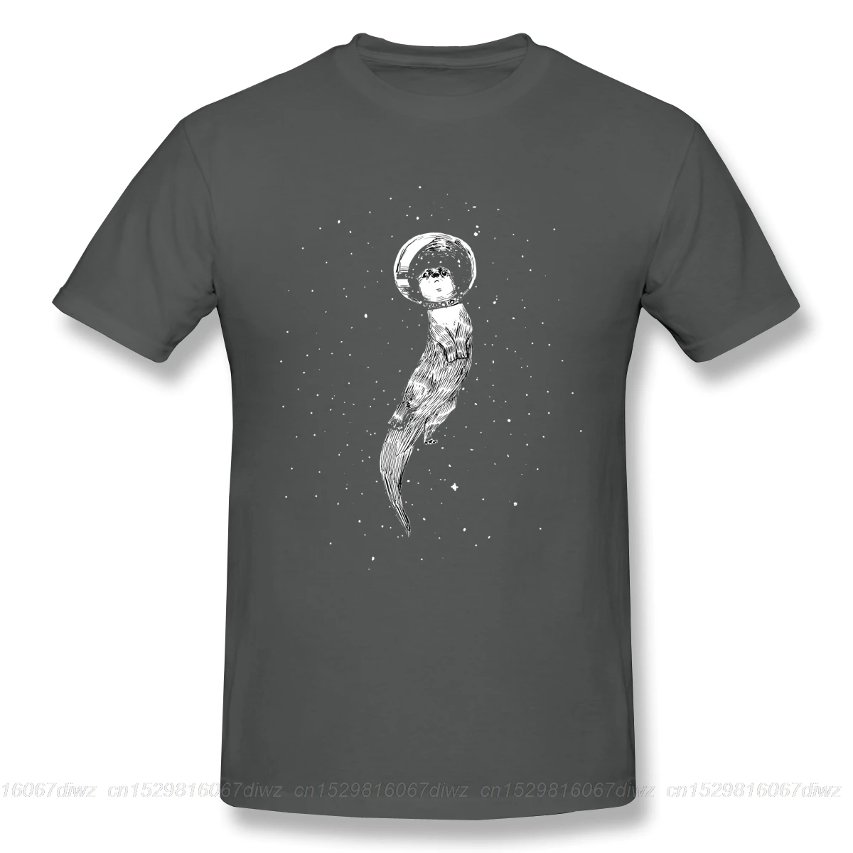 Drifting In Otter Space black T Shirt homme T-Shirt Tees Pure Cotton Amazing Short Sleeve best gift