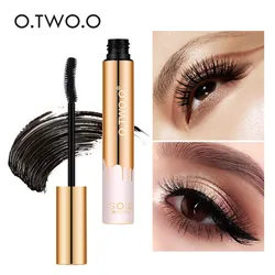 O.TWO.O 3D Mascara Lengthening Black Lash Eyelash Extension Eye Lashes Brush Beauty Makeup Long-wearing Gold Color Mascara