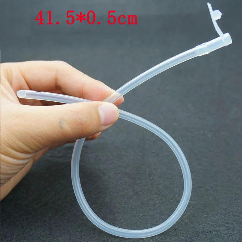 41.5cm Long Hollow Urethral Catheters Penis Plug Silicone Chastity Penis Sounding Urethral Inserts Sex Toys for Men Urethra Toys