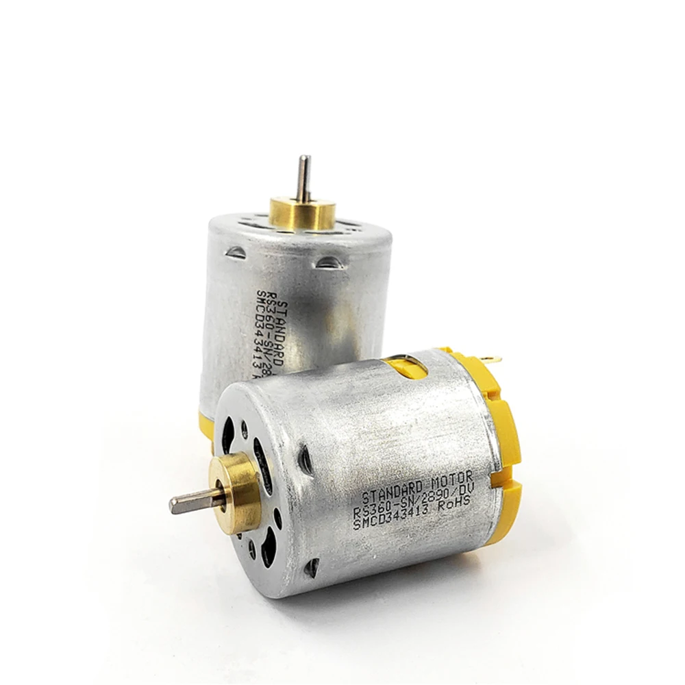 Standaard RS360-SN/2890/Dv Motor Elektrische Dc 6V-12V 7.2V 9V Sterke Magnetische afstandsbediening Auto Speelgoed Boot Model Grote Koppel