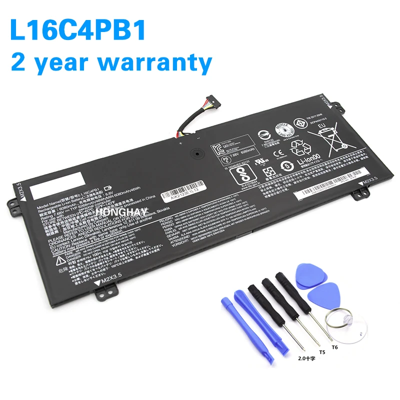 

Honghay New Original L16L4PB1 L16C4PB1 L16M4PB1 Laptop Battery For Lenovo Yoga 720-13IKB-80X60050GE 730-13IKB-81C 81CT007YGE