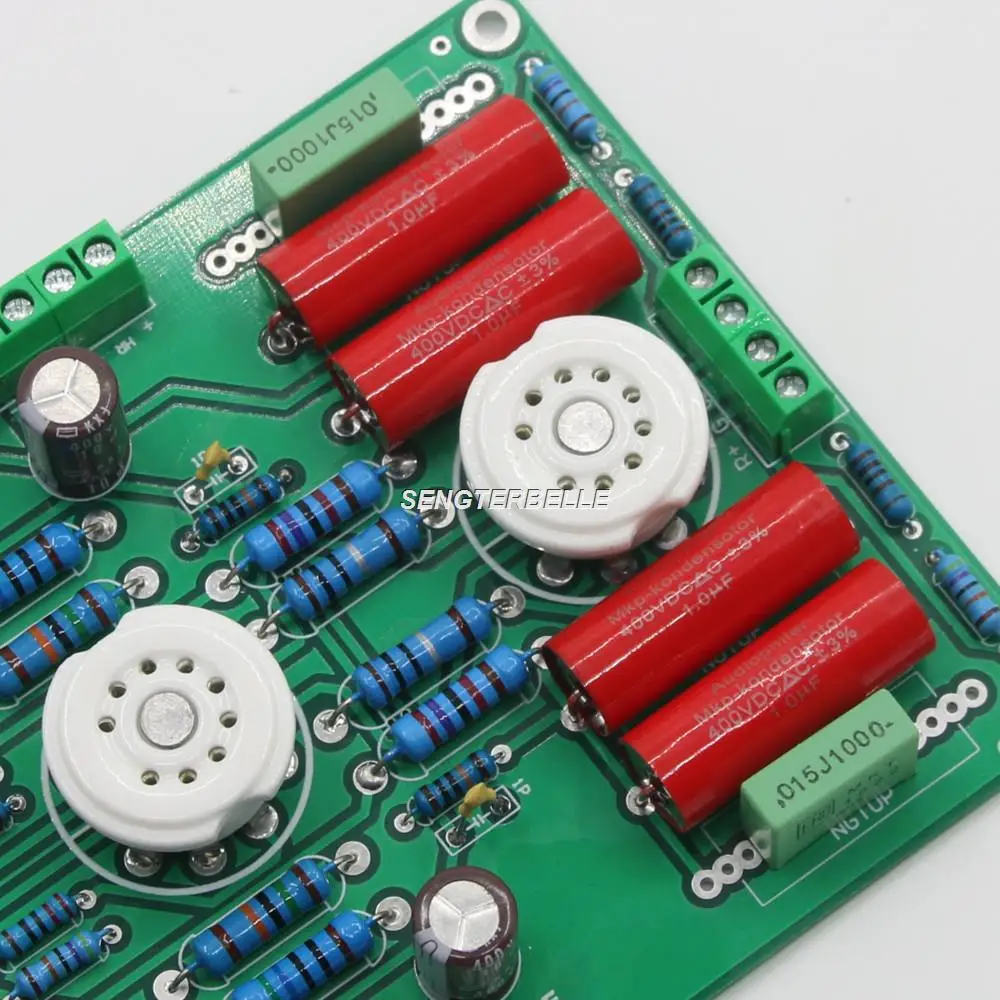 Papan/Kit/Pcb Preamplifier Tabung Hifi PRT-04A 12AX7 Berdasarkan Sirkuit JP200