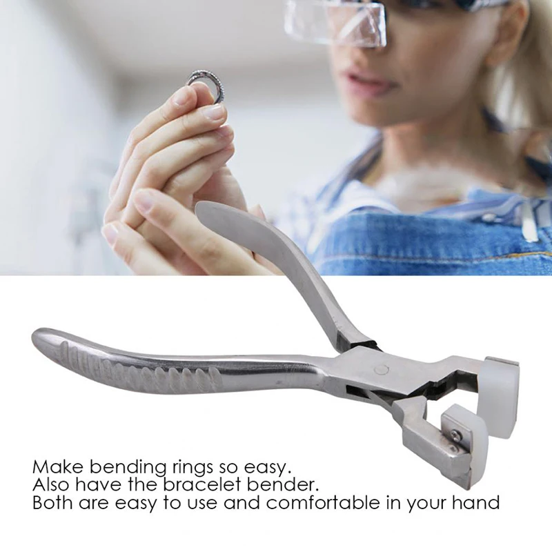 Pinza per piegatura circolare, utilizzata per anelli piegati per lucidare il dispositivo